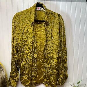 Vintage 80’s Abstract Button Down Size Medium